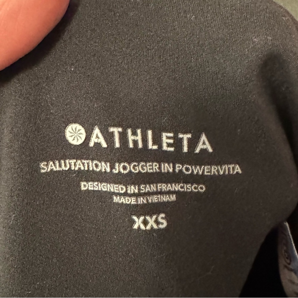 Athleta Salutation Jogger in Powervita Fabric – Size XXS - Picture 6 of 9